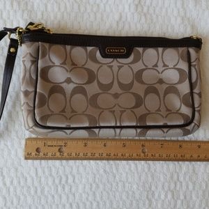 Authentic Coach Wristlet